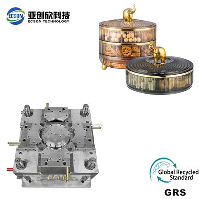 Injection Molding Assembly for Eco-Friendly yellow Fruit tray